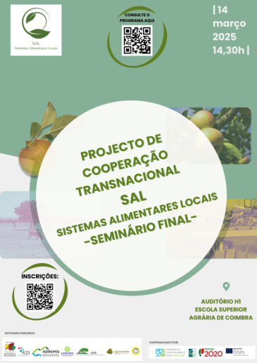 Seminário de Encerramento do Projeto de Cooperação Transnacional SAL