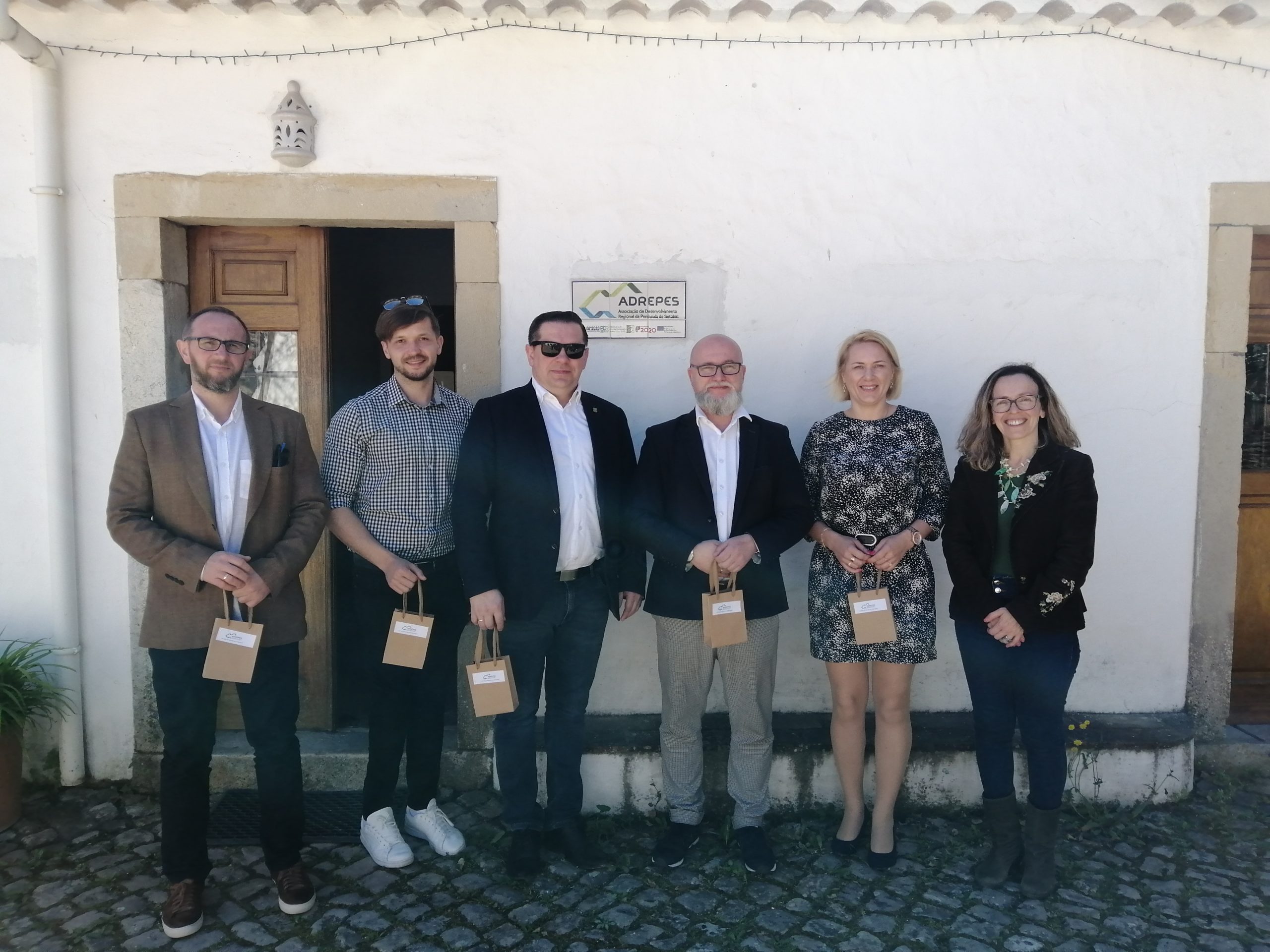 Gal da Polónia visita a ADREPES