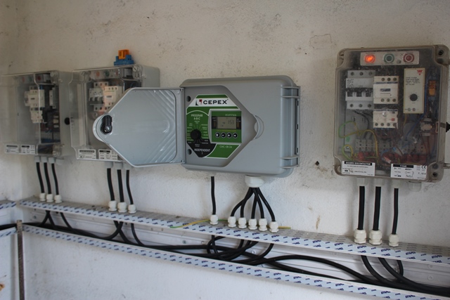 Instalação de um sistema de rega em 3 ha