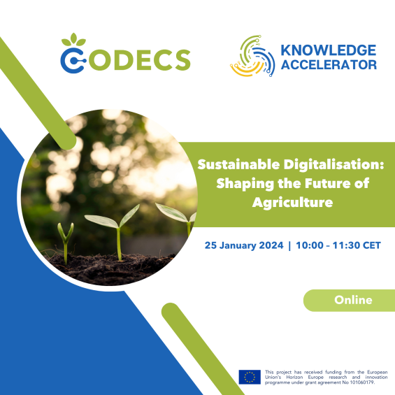 Digitalização sustentável: moldar o futuro da agricultura